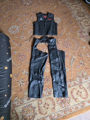 Chaps pelle extra large con - pelle,