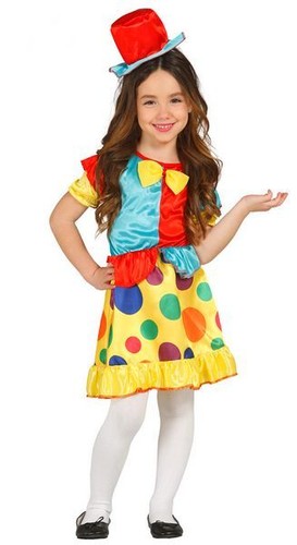 Vestito bambina pagliaccio - vestito, tg