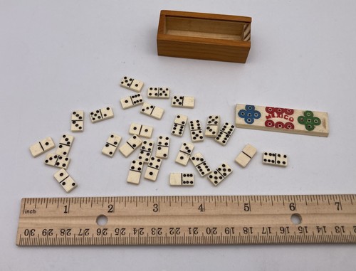 Domino osso miniatura - domino,