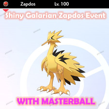 Evento shiny galarian zapdos - shiny,