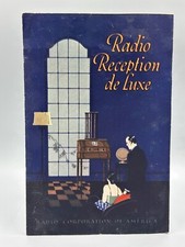 RADIO RCA 1927 Reception de