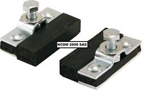  COPPIA PATTINI FRENO PISTONCINO PER BICI BICICLETTA CICLO R NERO 525140240