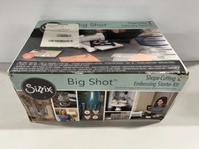 Sizzix Big Shot Kit di avviamento per fustellatrice - Bianco/Grigio (661500)