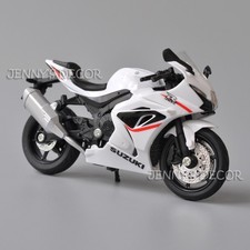Modellino moto giocattolo pressofuso scala 1:18 Suzuki GSX-1000R replica sport bike