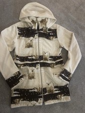 Giacca pile animale orso