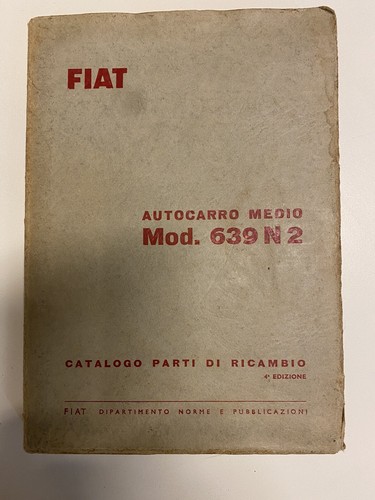 Vintage catalogo ricambi - catalogo,