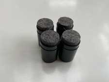 2 Set Piedini con Scorrevole Morbido per Pavimenti Duri Fritz Hansen Sedia 3107 Nuovi