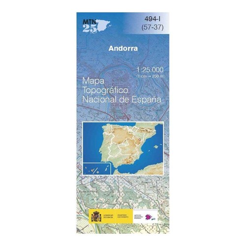 Spain map 0494 - -i:, andorra