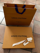 Scatola Gift box Louis Vuitton originale 47*35*8 busta 48*39*12 confezione lusso