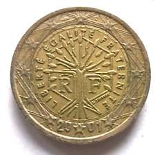 2001 SPLENDIDA MONETA DA 2 EURO FRANCIA 2001 con ERRORE di CONIO NELLA  DATA