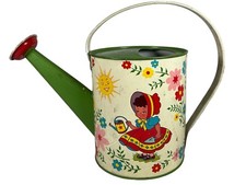 Annaffiatoio litografia latta