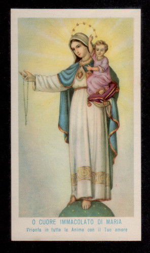 Antico santino holy card - antico,