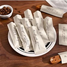 100pz Pellicola Alluminio Confezione Caffè Fai da Te Caffè Caramelle Torrone Sacchetti Sigillati