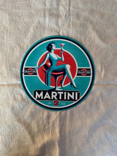 Insegna martini rotonda - insegna,