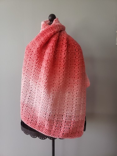 Ombre coperta fatta - a, mano