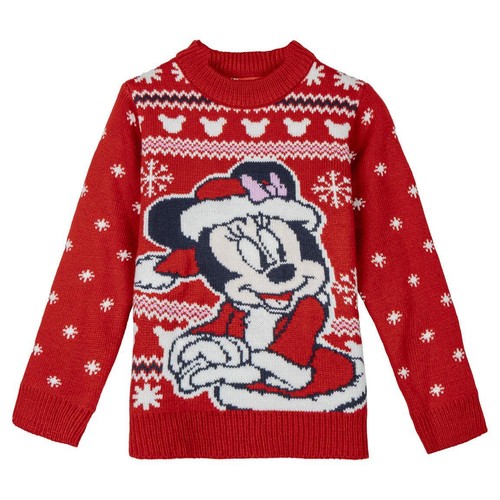 Maglione natale minnie rosso - natale,