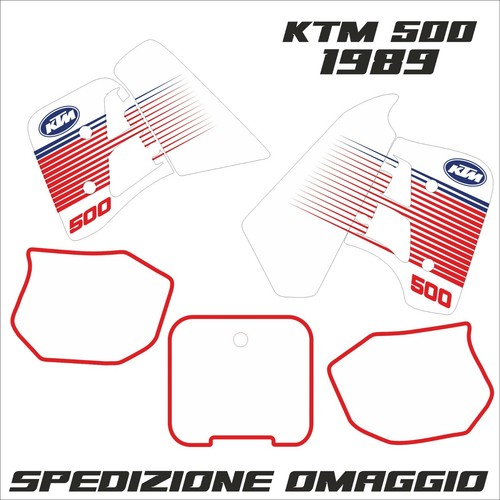 Adesivi kristal ktm 500 - adesivi,