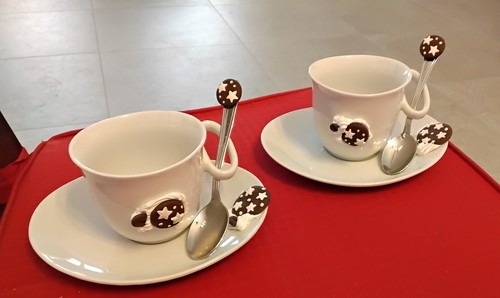 Coppia tazze colazione - tazze, da