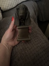 Bassett Hound Bust  Figure