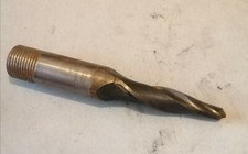 Fresa A Punta Conica 2 Taglienti Codolo Cilindrico Filettato