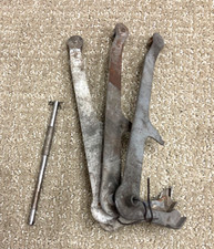 Ricambi antichi slot machine - Mulini anni '30 "Silenziosi" SET BRACCI ARRESTO MULINELLO con ASSE