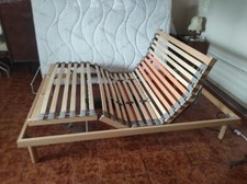 rete elettrica una piazza e mezza  ortopedica +materasso ortopedico+testiera