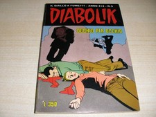 DIABOLIK ORIGINALE PRIMA EDIZIONE ANNO XIX N°5 OTTIMO/EDICOLA.