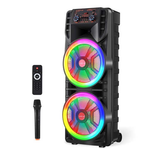 Doppio altoparlante bluetooth - altoparlante,