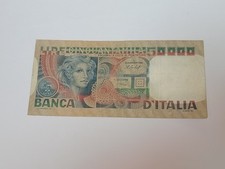 50.000 LIRE VOLTO DI DONNA 1977