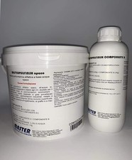 Resina poliuretanica ultra-opaca 1,25 kg 20 m² protettiva