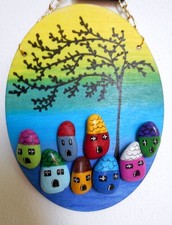 QUADRO QUADRETTO IN LEGNO CON