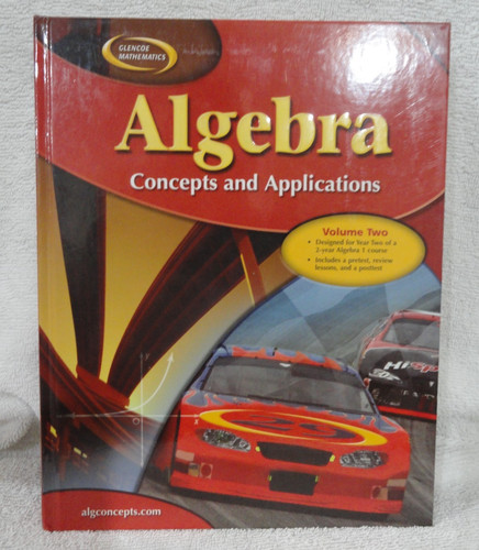 Algebra concepts and - concepts,
