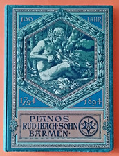BROCHURE PUBBLICITARIA " RUD. IBACH SOHN " 1794 - 1894