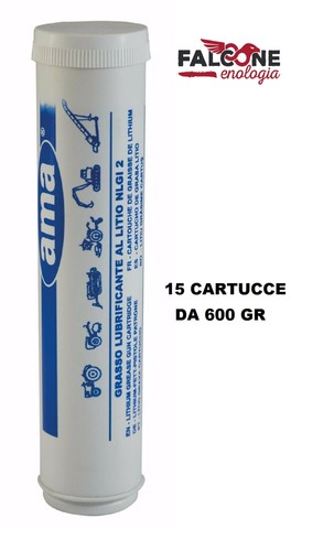 Cartucce grasso nlgi2 - 15, pz