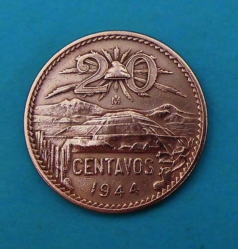 Messico centavos 1944 - messico,