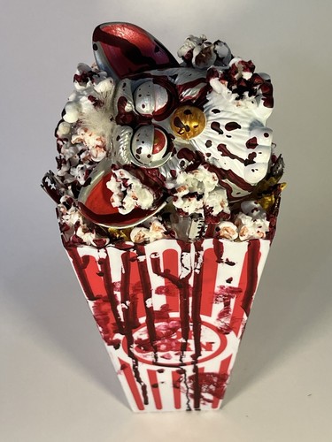 Horror popcorn furby halloween - popcorn,