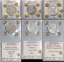 3 Monete D'argento Regno