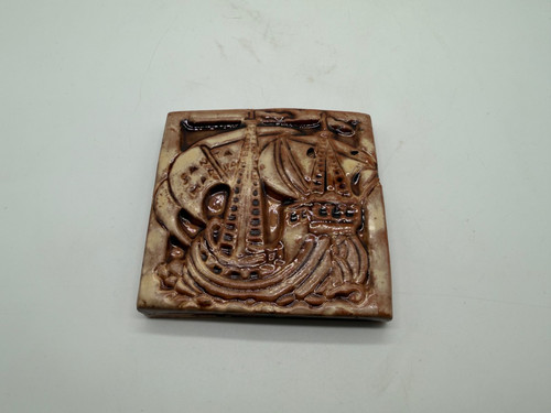 Piastrella ceramica artistica