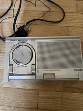 Philips D3620 White Retro Vintage Clock Radio Vintage AM-FM HiFi - TEST?