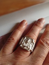 PAPA LEONE XIV anello in Argento 925 - produzione artigiana