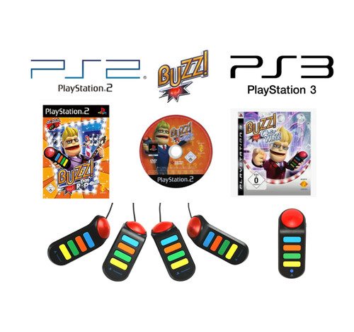 Playstation ps2 ps3 buzz - /,