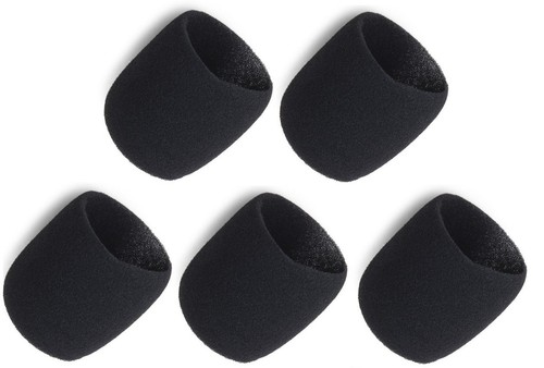 Shure schiuma nera per - shure, 87