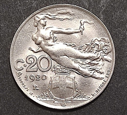 Centesimi lire liberta - 20, liberta'