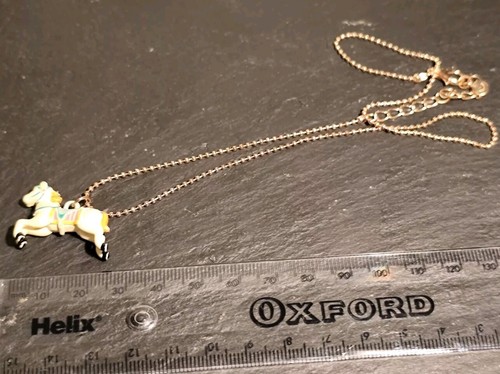 Collana giostra cavallo resina - giostra,