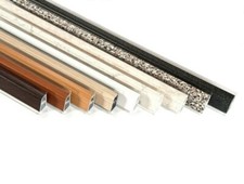 Alzatina salvagoccia in alluminio per piani top cucina cm 200 vari colori