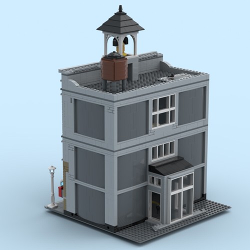Edificio modulare vigili del - edificio,