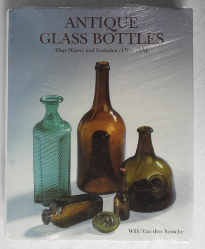 Antique glass bottles - bottles,