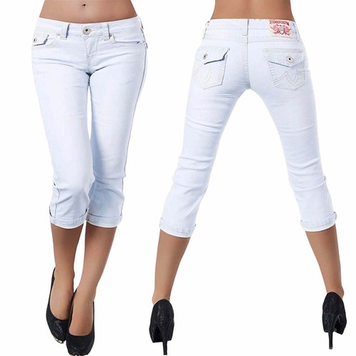 Jeans capri bemuda - jeans,