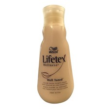 Wella Lifetex Wellness Colore Ben Tonico Brillantezza Purezza Lavaggio, HTF NOS Salon Qualità