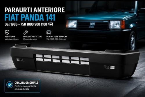 Paraurti anteriore fiat panda - paraurti,